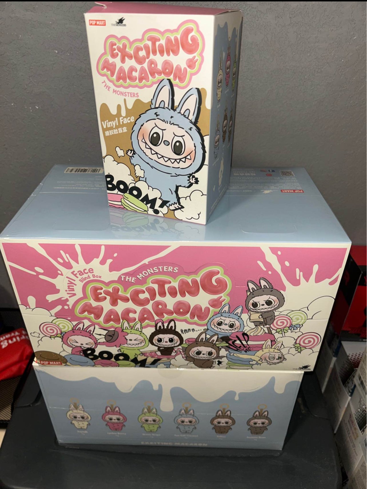 NEW SEALED Labubu Monsters Exciting Macaron vinyl