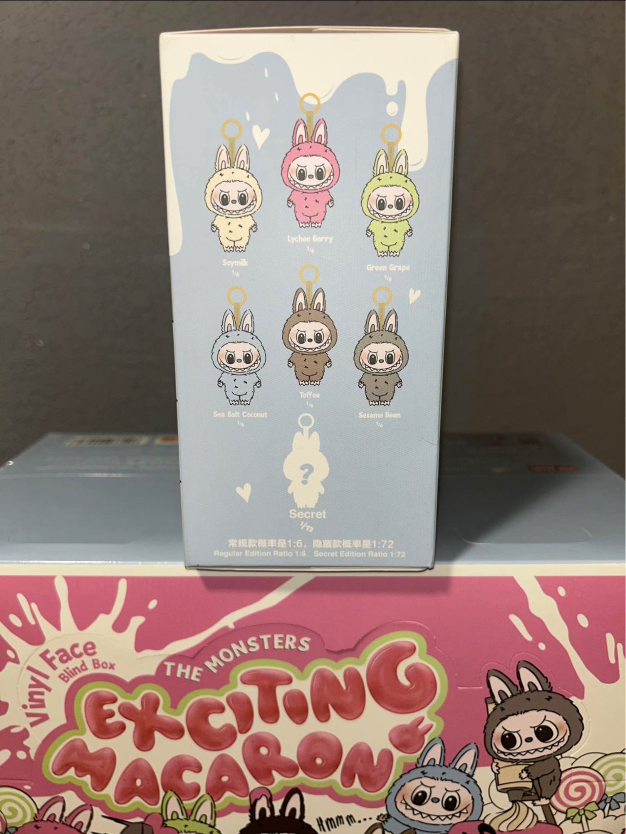 NEW SEALED Labubu Monsters Exciting Macaron vinyl