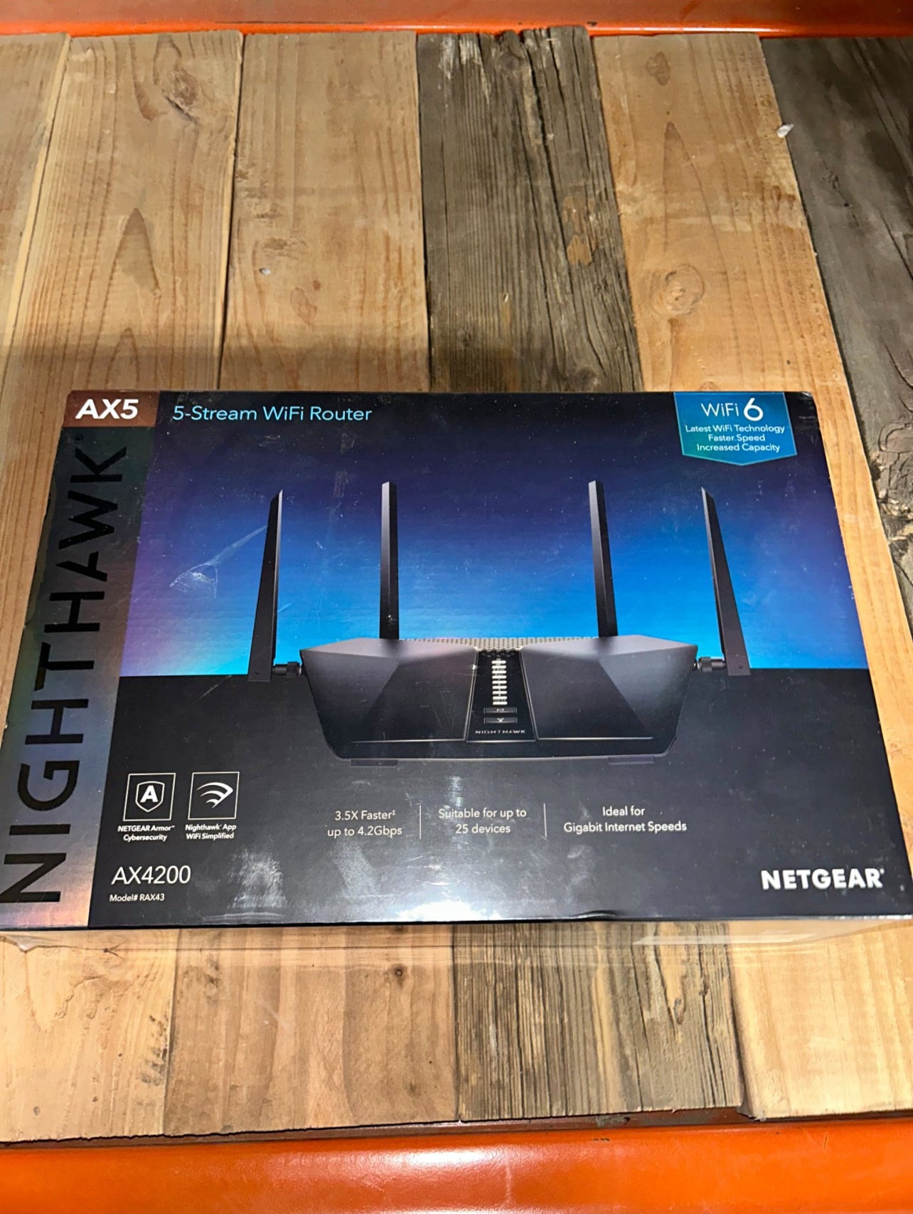NETGEAR Nighthawk WiFi 6 Router (RAX43)