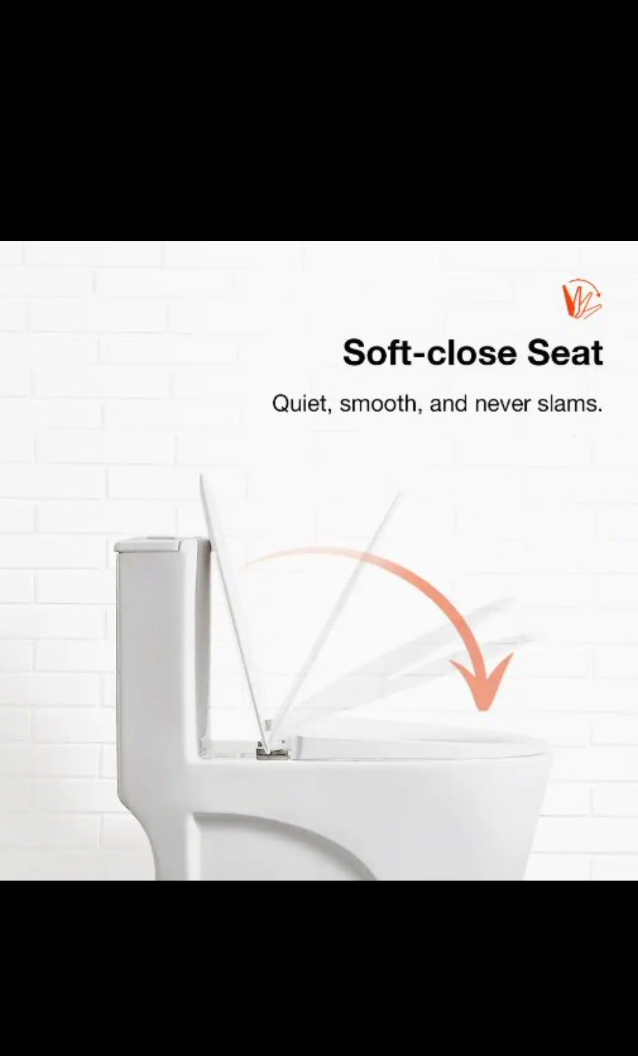 Glacier Bay Dual Flush Elongated Toilet in White