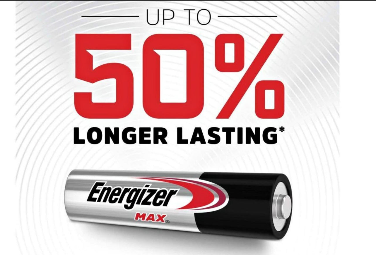 MAX AAA Batteries (20 Pack)