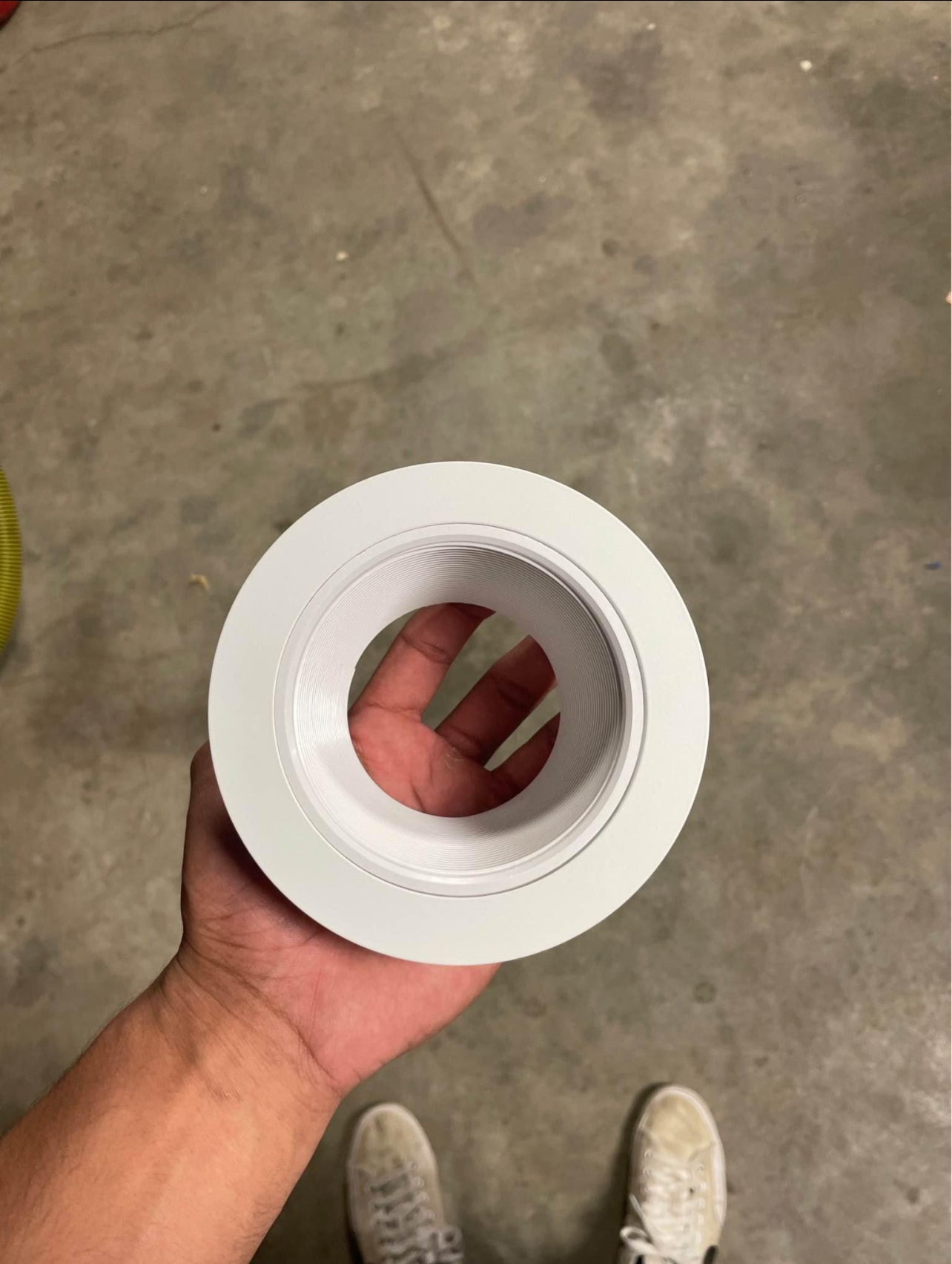 Halo 4in Coilex White Baffle Reccesed Light Trim (Fits Housing Diameter)