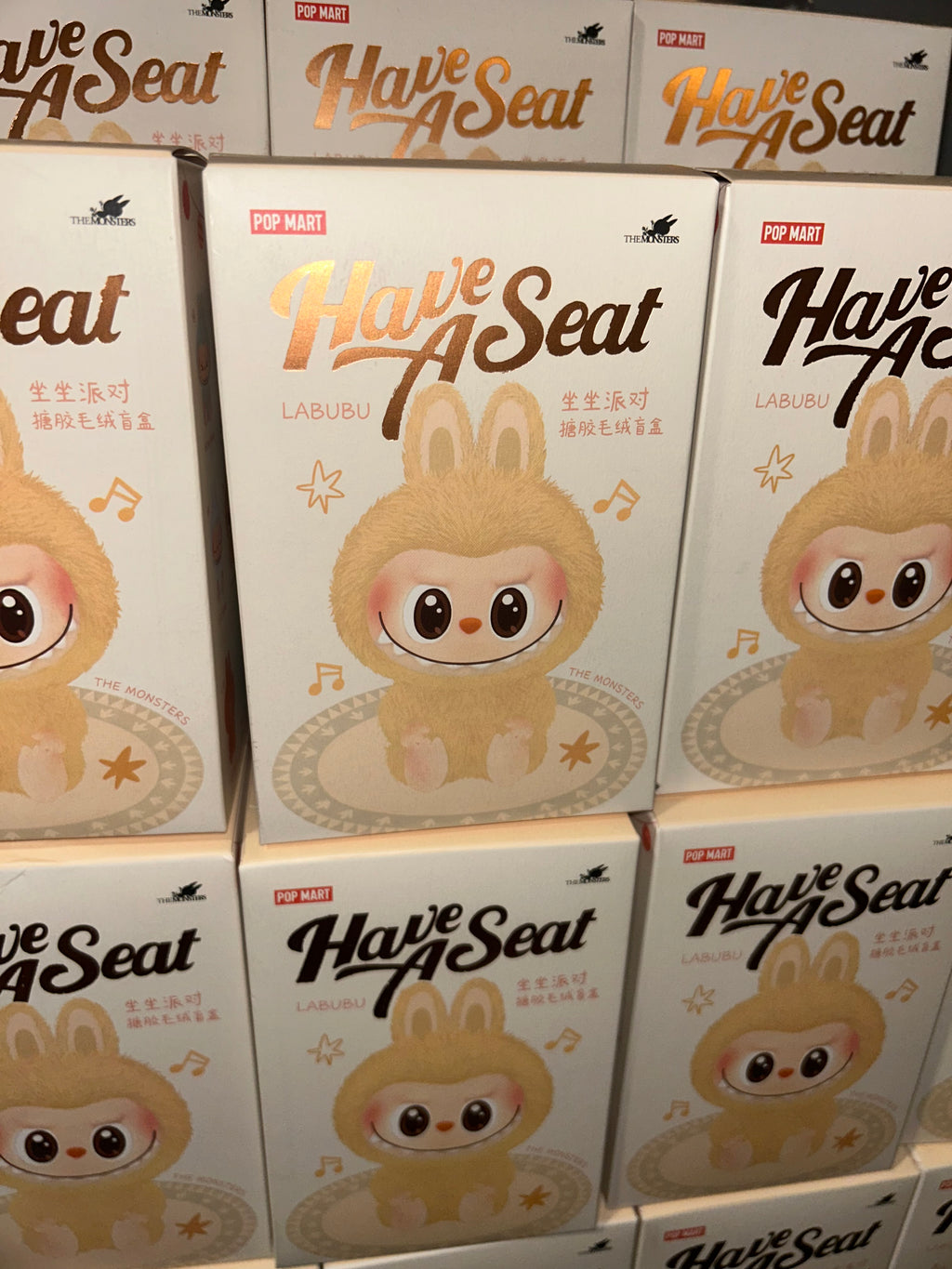 Labubu Monsters Have a Seat Blind Box Authentic