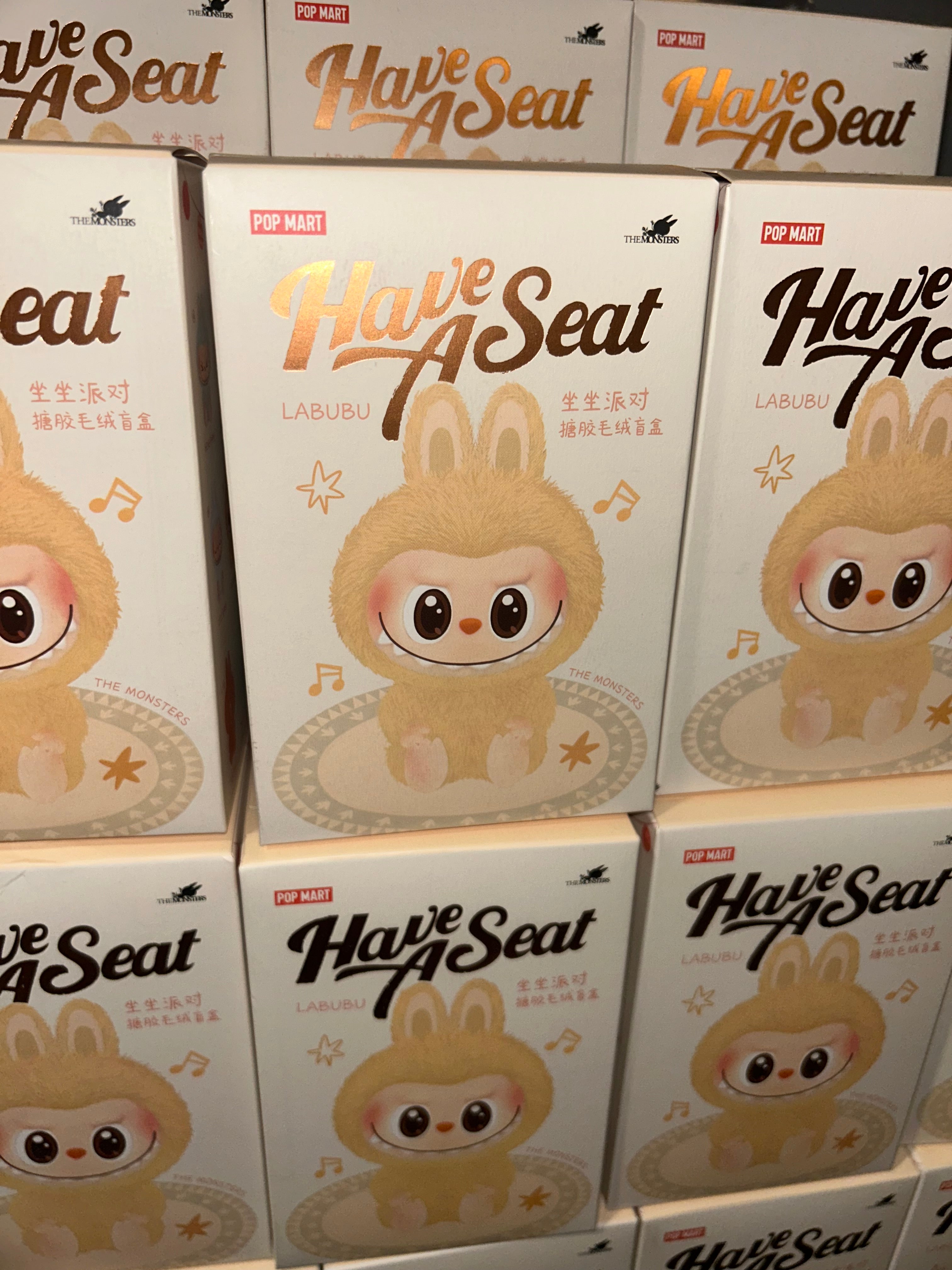 Labubu Monsters Have a Seat Blind Box Authentic